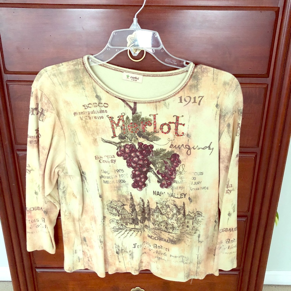 Wine Tasting Novelty Top